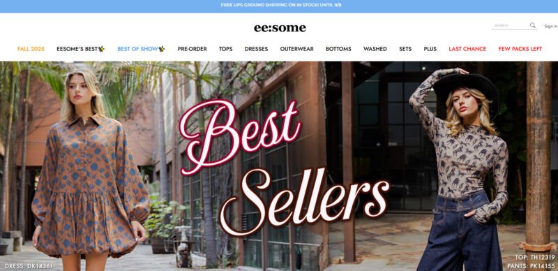 eesome wholesale clothing